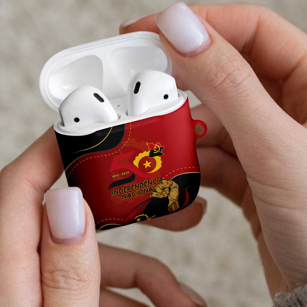 Angola Independence Day AirPods Case Virtue Is Stronger When United - Wonder Print Shop