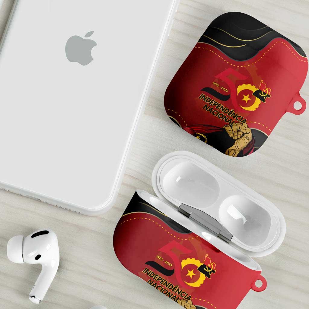 Angola Independence Day AirPods Case Virtue Is Stronger When United - Wonder Print Shop