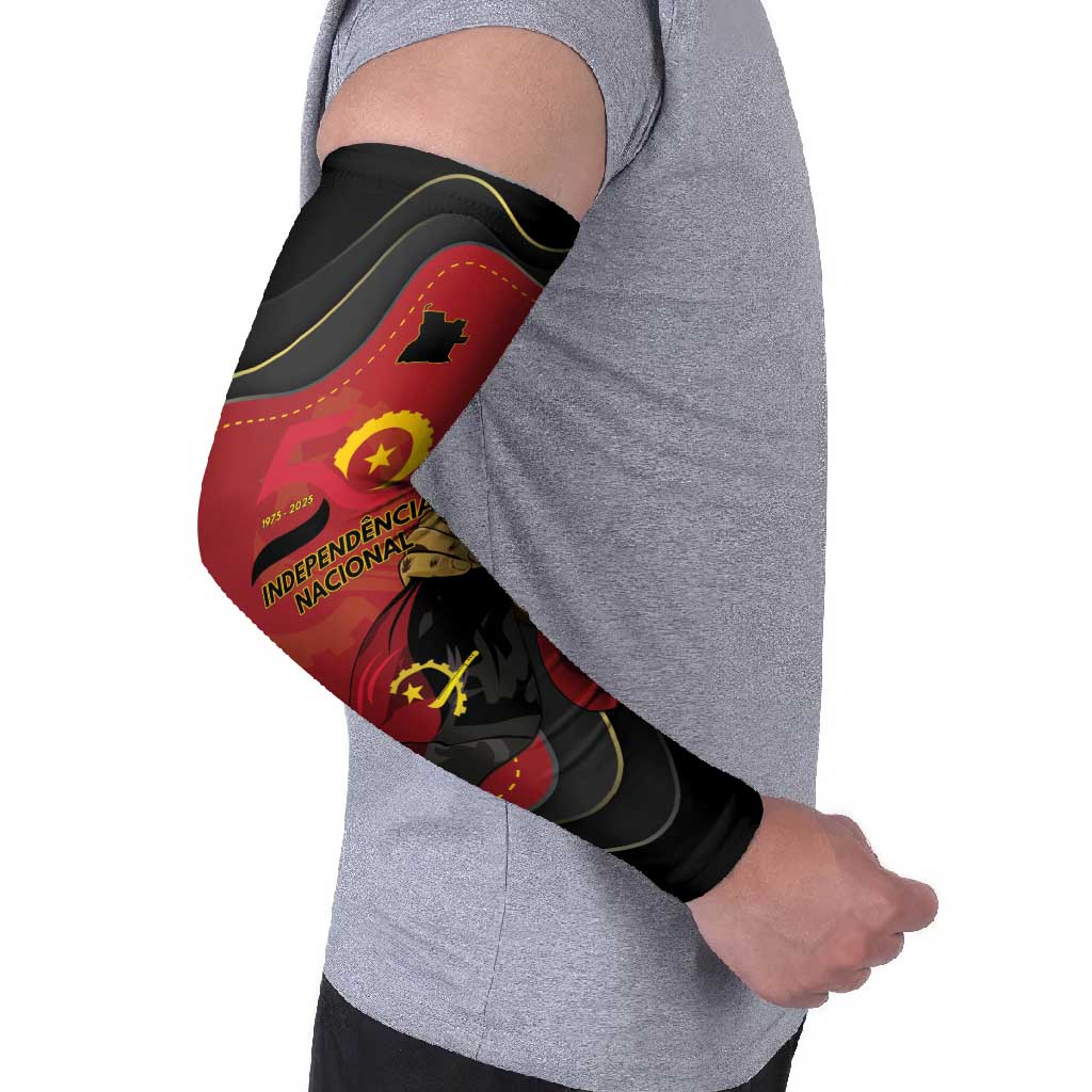 Angola Independence Day Arm Sleeves Virtue Is Stronger When United - Wonder Print Shop