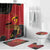Angola Independence Day Bathroom Set Virtue Is Stronger When United - Wonder Print Shop