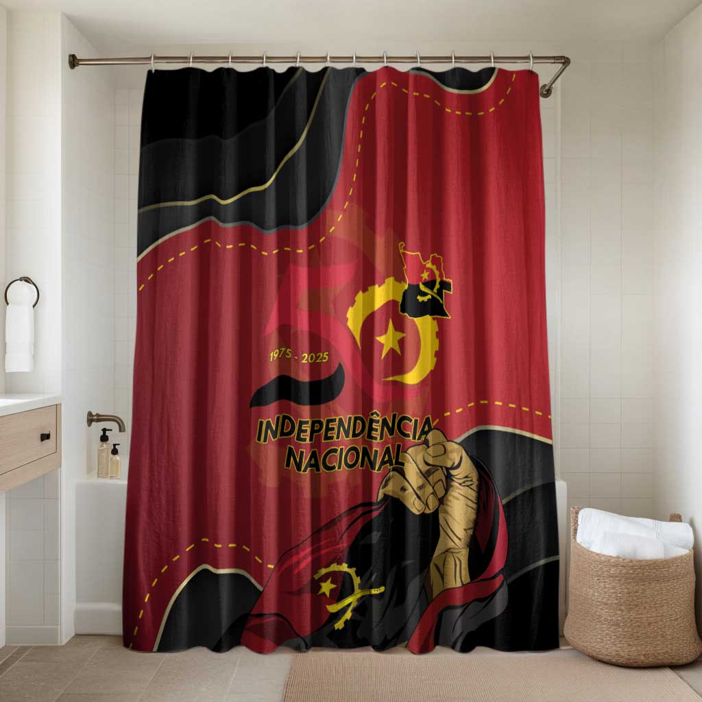Angola Independence Day Bathroom Set Virtue Is Stronger When United - Wonder Print Shop