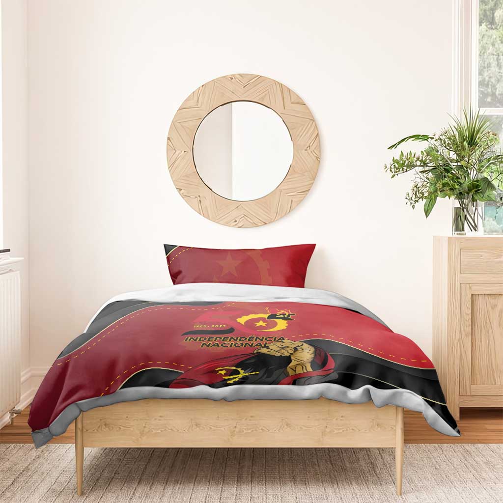 Angola Independence Day Bedding Set Virtue Is Stronger When United - Wonder Print Shop