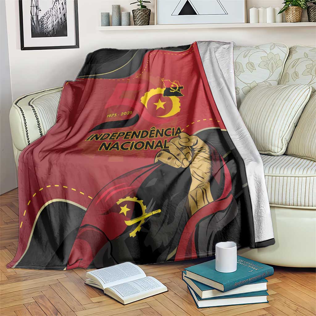 Angola Independence Day Blanket Virtue Is Stronger When United - Wonder Print Shop
