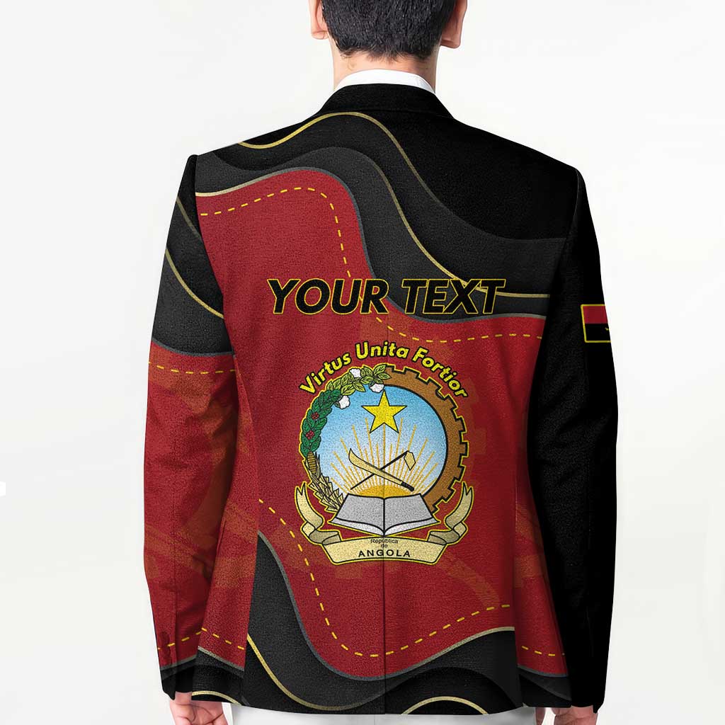 Personalized Angola Independence Day Blazer Virtue Is Stronger When United - Wonder Print Shop