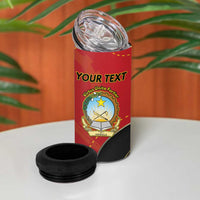 Personalized Angola Independence Day 4 in 1 Can Cooler Tumbler Virtue Is Stronger When United - Wonder Print Shop