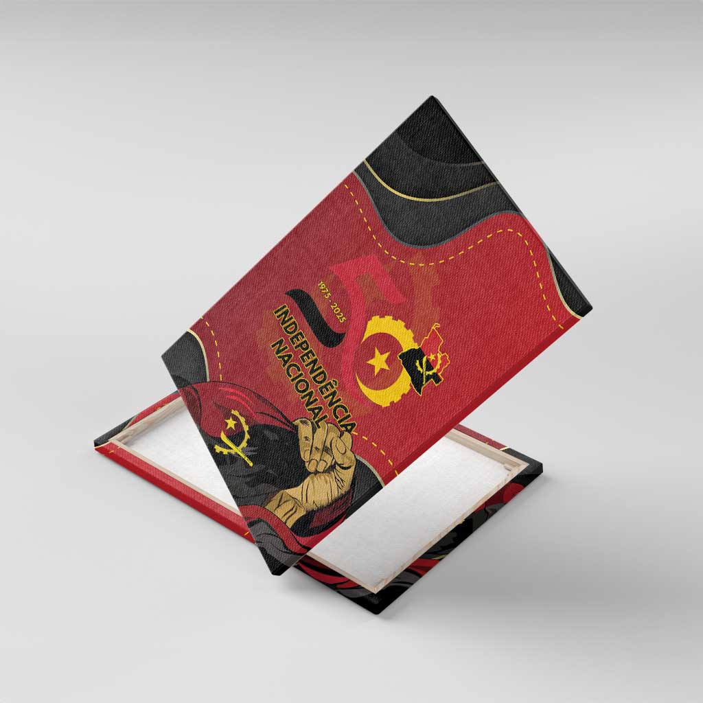 Angola Independence Day Canvas Wall Art Virtue Is Stronger When United - Wonder Print Shop