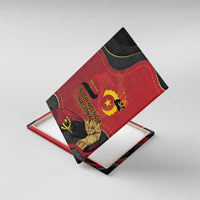 Angola Independence Day Canvas Wall Art Virtue Is Stronger When United - Wonder Print Shop