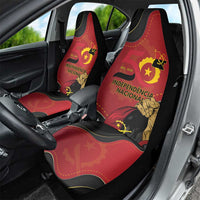 Angola Independence Day Car Seat Cover Virtue Is Stronger When United - Wonder Print Shop