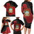 Personalized Angola Independence Day Family Matching Long Sleeve Bodycon Dress and Hawaiian Shirt Virtue Is Stronger When United - Wonder Print Shop