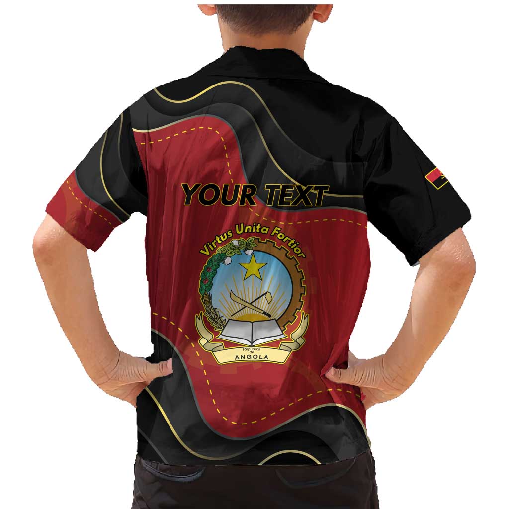 Personalized Angola Independence Day Family Matching Mermaid Dress and Hawaiian Shirt Virtue Is Stronger When United - Wonder Print Shop