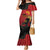 Personalized Angola Independence Day Family Matching Mermaid Dress and Hawaiian Shirt Virtue Is Stronger When United - Wonder Print Shop