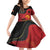Personalized Angola Independence Day Family Matching Off Shoulder Short Dress and Hawaiian Shirt Virtue Is Stronger When United - Wonder Print Shop