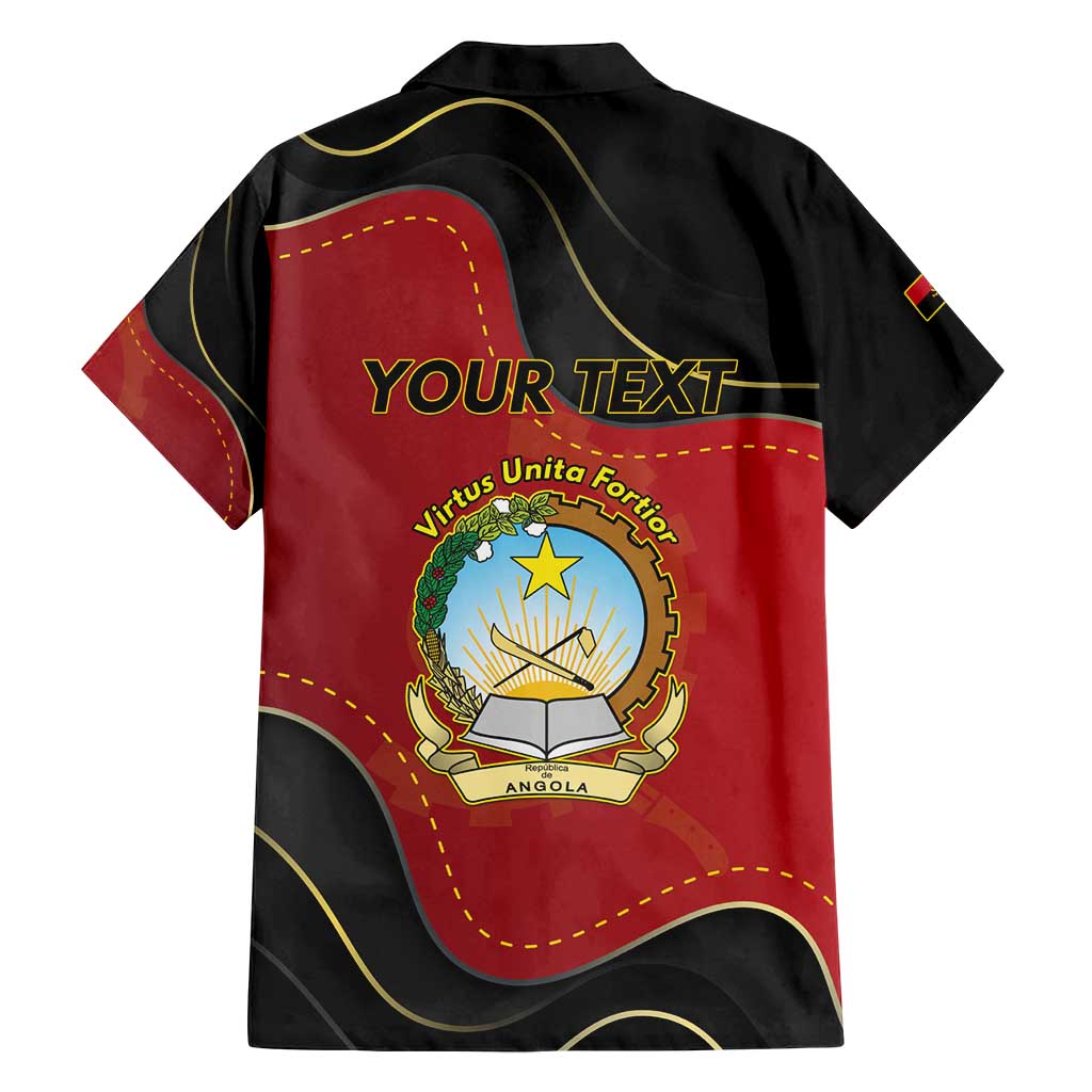 Personalized Angola Independence Day Family Matching Puletasi and Hawaiian Shirt Virtue Is Stronger When United - Wonder Print Shop
