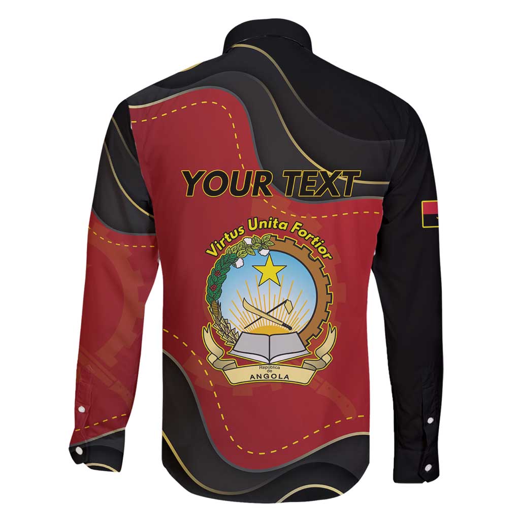 Personalized Angola Independence Day Family Matching Puletasi and Hawaiian Shirt Virtue Is Stronger When United - Wonder Print Shop