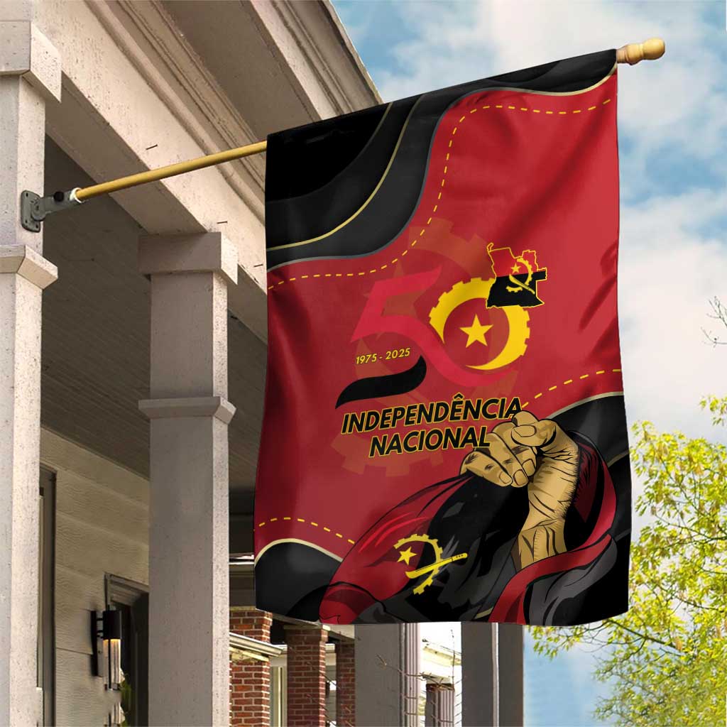 Angola Independence Day Garden Flag Virtue Is Stronger When United - Wonder Print Shop