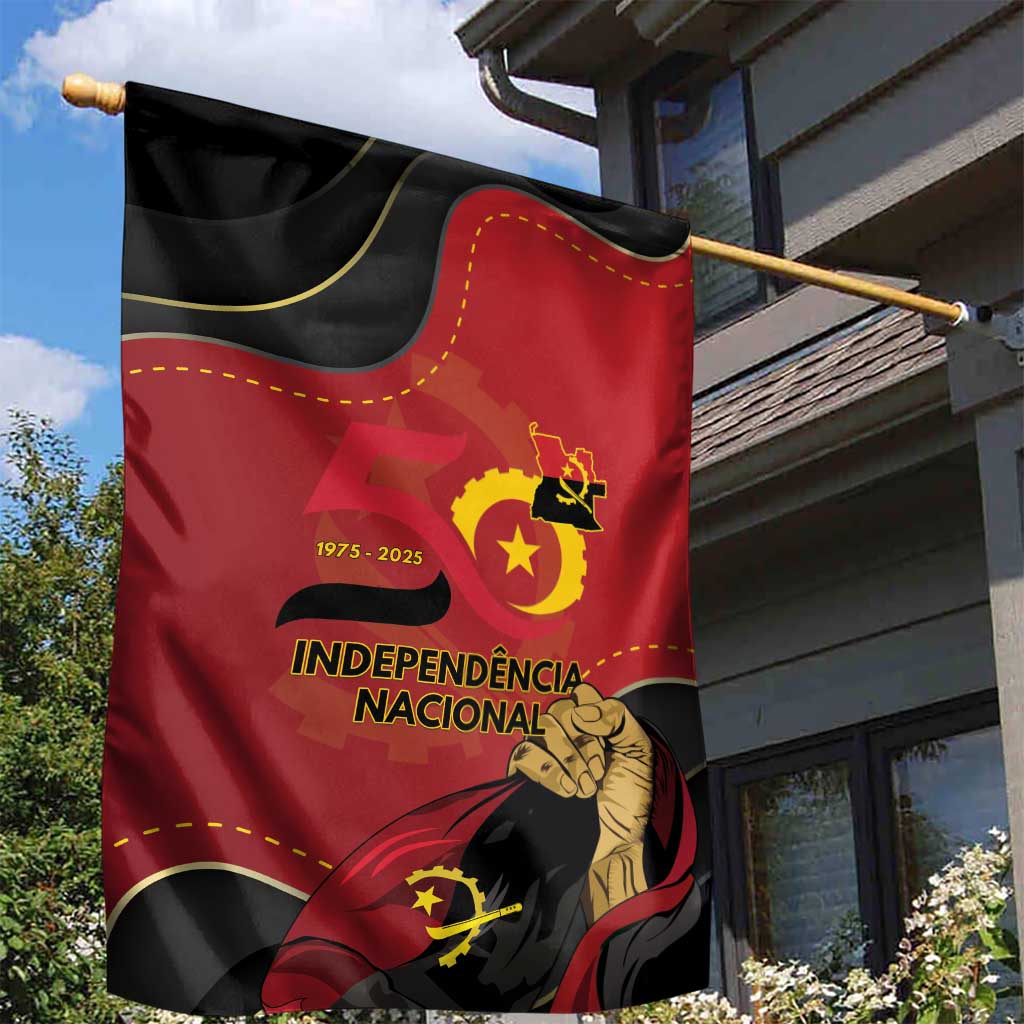 Angola Independence Day Garden Flag Virtue Is Stronger When United - Wonder Print Shop