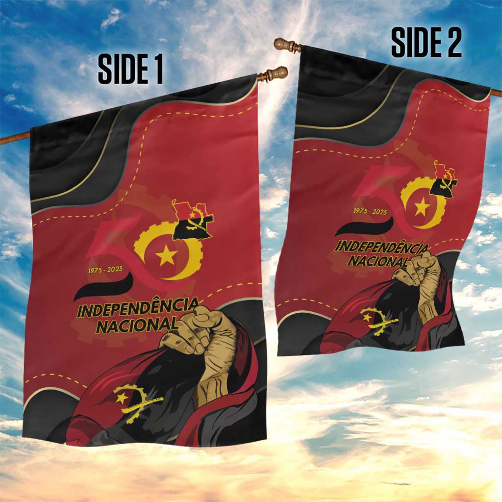 Angola Independence Day Garden Flag Virtue Is Stronger When United - Wonder Print Shop
