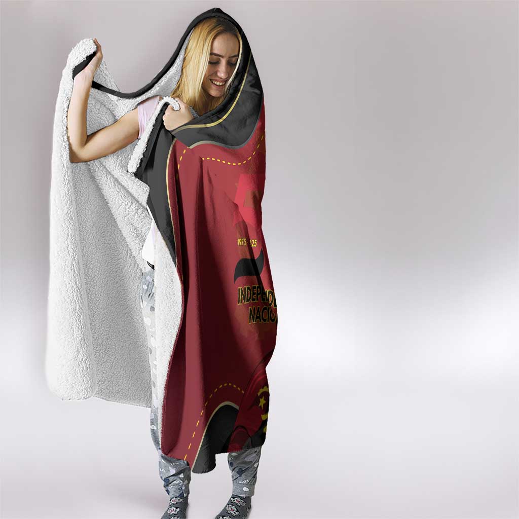 Angola Independence Day Hooded Blanket Virtue Is Stronger When United - Wonder Print Shop