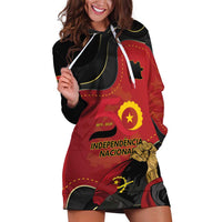 Personalized Angola Independence Day Hoodie Dress Virtue Is Stronger When United - Wonder Print Shop