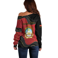 Personalized Angola Independence Day Off Shoulder Sweater Virtue Is Stronger When United - Wonder Print Shop