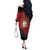 Personalized Angola Independence Day Off The Shoulder Long Sleeve Dress Virtue Is Stronger When United - Wonder Print Shop