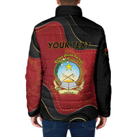 Personalized Angola Independence Day Padded Jacket Virtue Is Stronger When United - Wonder Print Shop