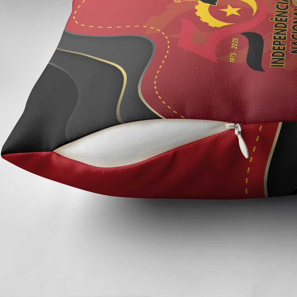 Angola Independence Day Pillow Cover Virtue Is Stronger When United - Wonder Print Shop