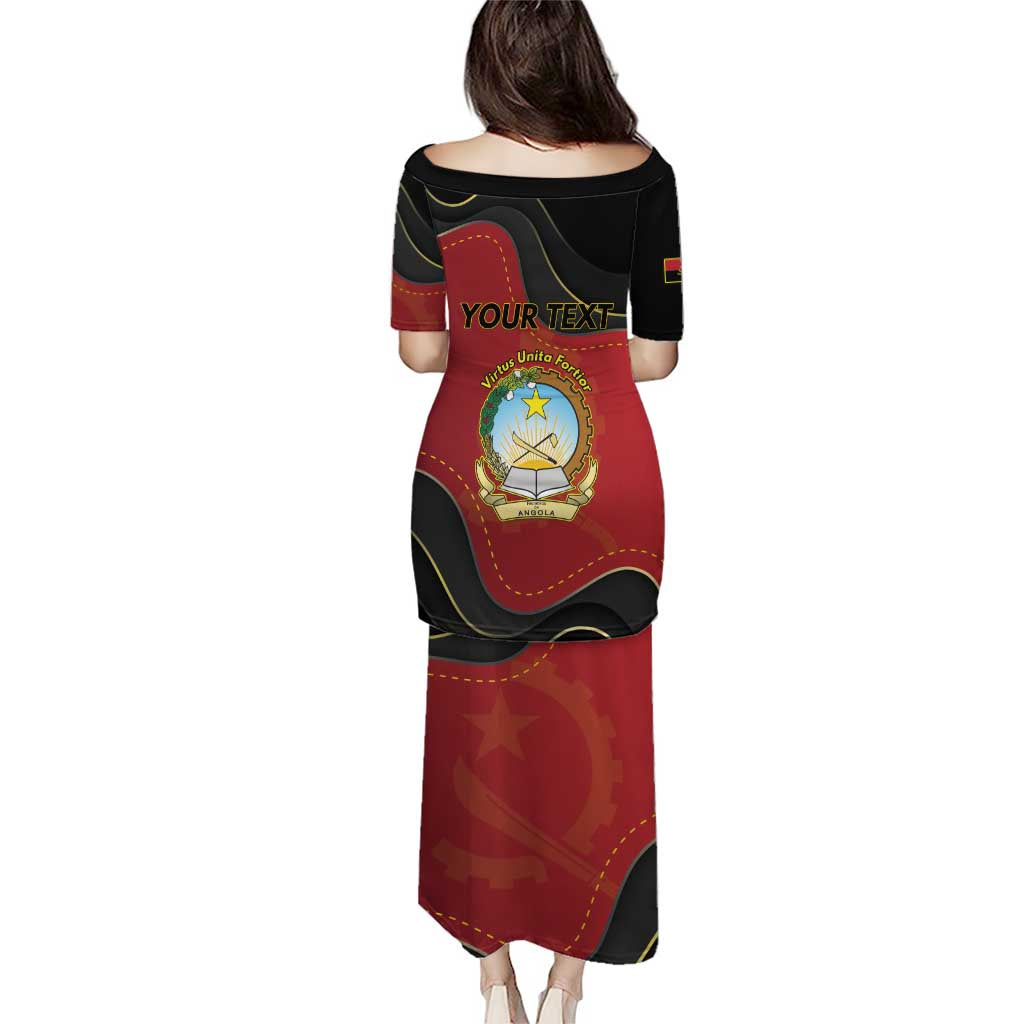 Personalized Angola Independence Day Puletasi Virtue Is Stronger When United - Wonder Print Shop