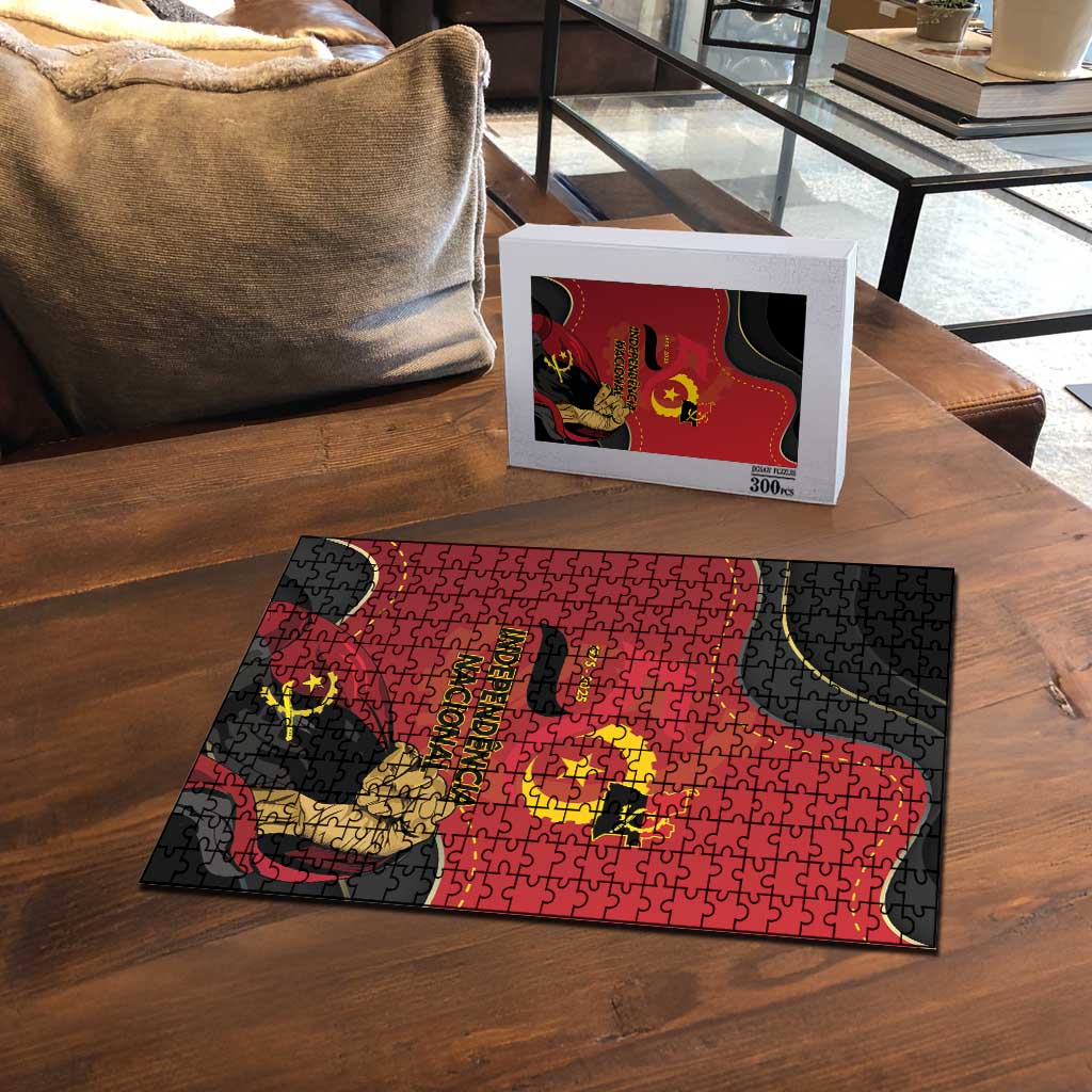 Angola Independence Day Puzzle Virtue Is Stronger When United - Wonder Print Shop