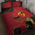 Angola Independence Day Quilt Bed Set Virtue Is Stronger When United - Wonder Print Shop