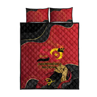 Angola Independence Day Quilt Bed Set Virtue Is Stronger When United - Wonder Print Shop