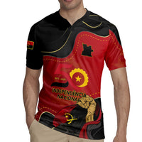 Personalized Angola Independence Day Rugby Jersey Virtue Is Stronger When United - Wonder Print Shop