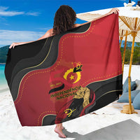 Angola Independence Day Sarong Virtue Is Stronger When United - Wonder Print Shop