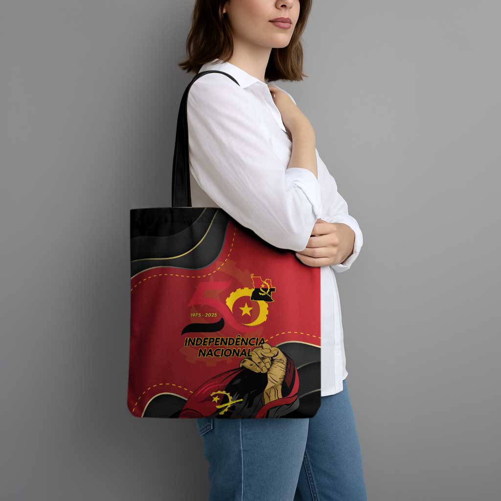 Angola Independence Day Tote Bag Virtue Is Stronger When United - Wonder Print Shop