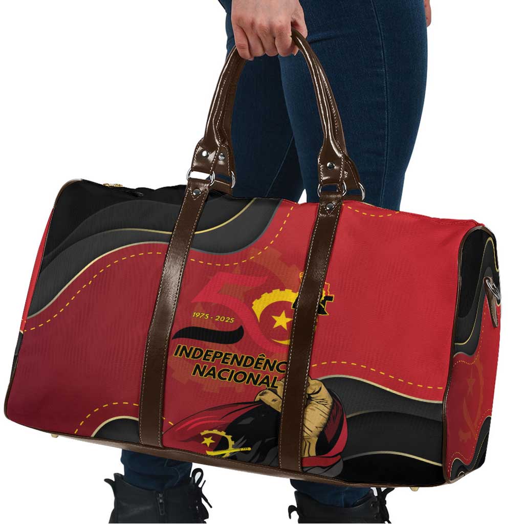 Angola Independence Day Travel Bag Virtue Is Stronger When United - Wonder Print Shop