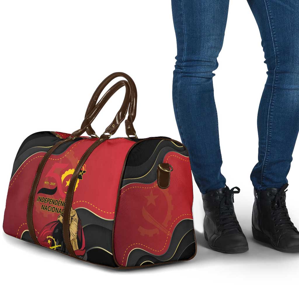 Angola Independence Day Travel Bag Virtue Is Stronger When United - Wonder Print Shop