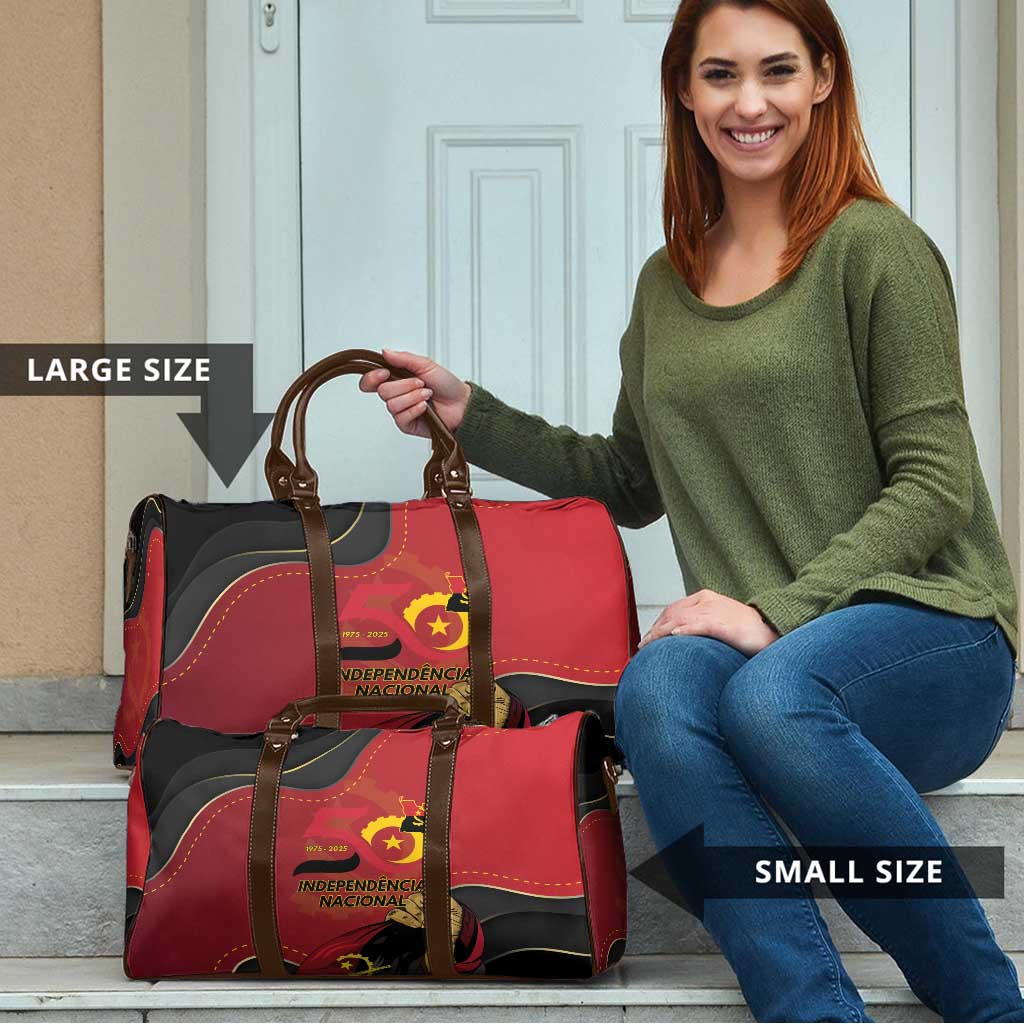 Angola Independence Day Travel Bag Virtue Is Stronger When United - Wonder Print Shop
