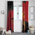 Angola Independence Day Window Curtain Virtue Is Stronger When United - Wonder Print Shop