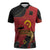 Personalized Angola Independence Day Zipper Polo Shirt Virtue Is Stronger When United - Wonder Print Shop