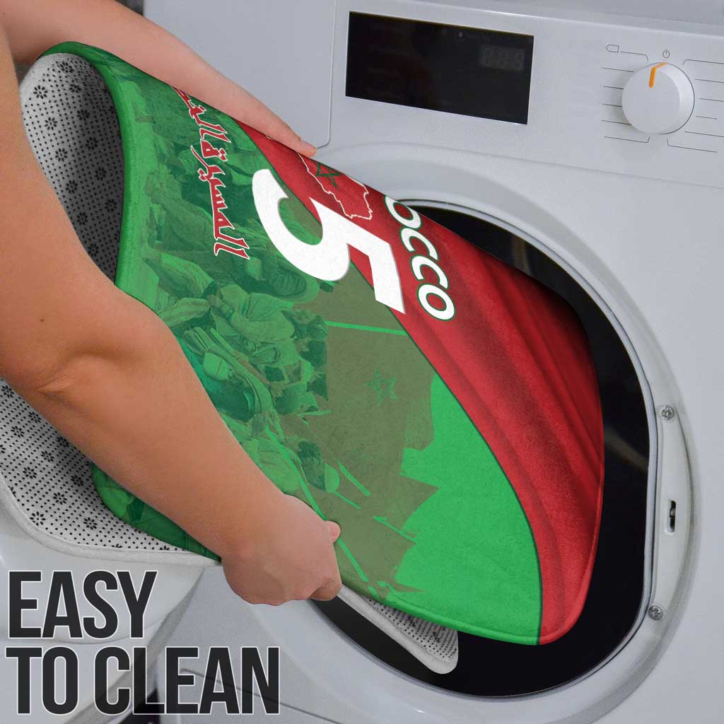 Morocco Green March Day Bathroom Set One People - One Nation - Wonder Print Shop