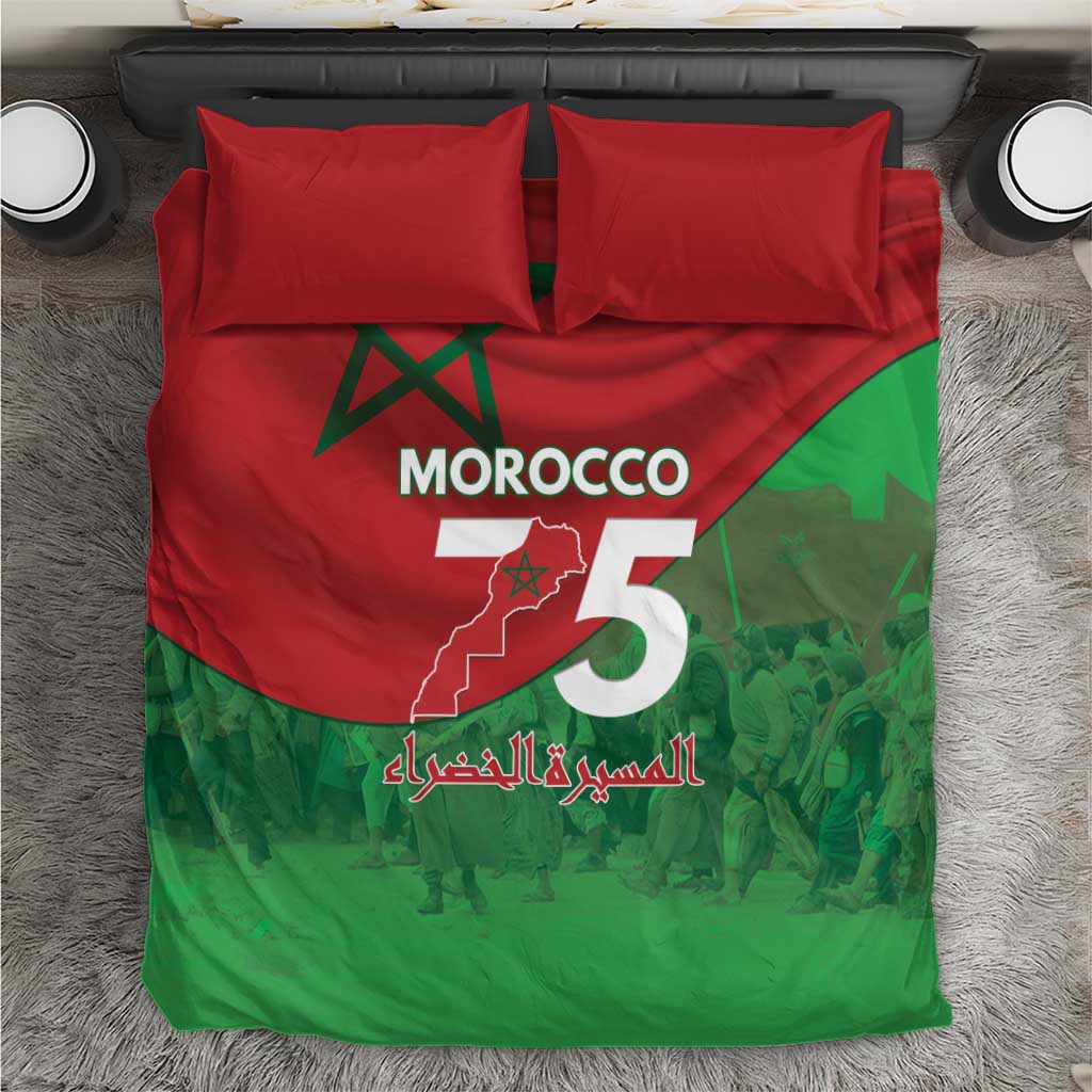 Morocco Green March Day Bedding Set One People - One Nation - Wonder Print Shop