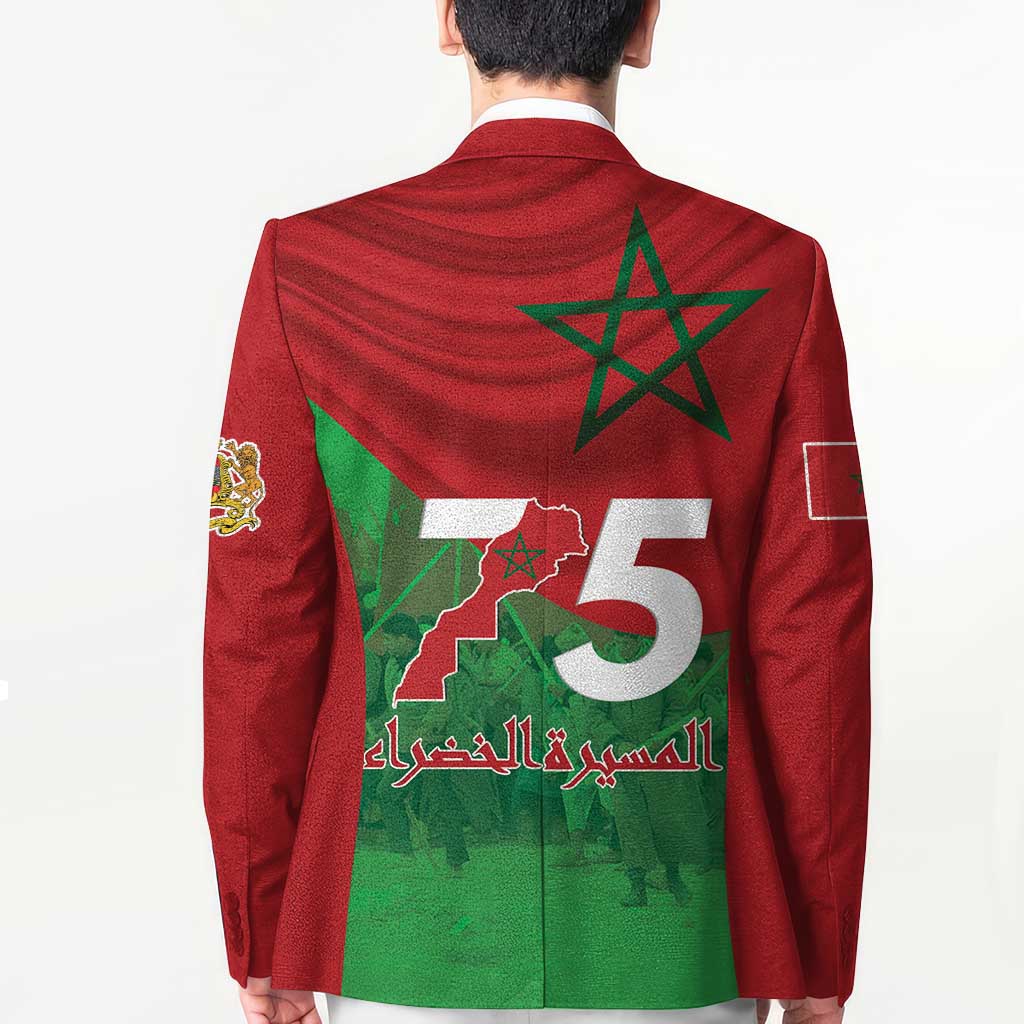 Morocco Green March Day Blazer One People - One Nation - Wonder Print Shop