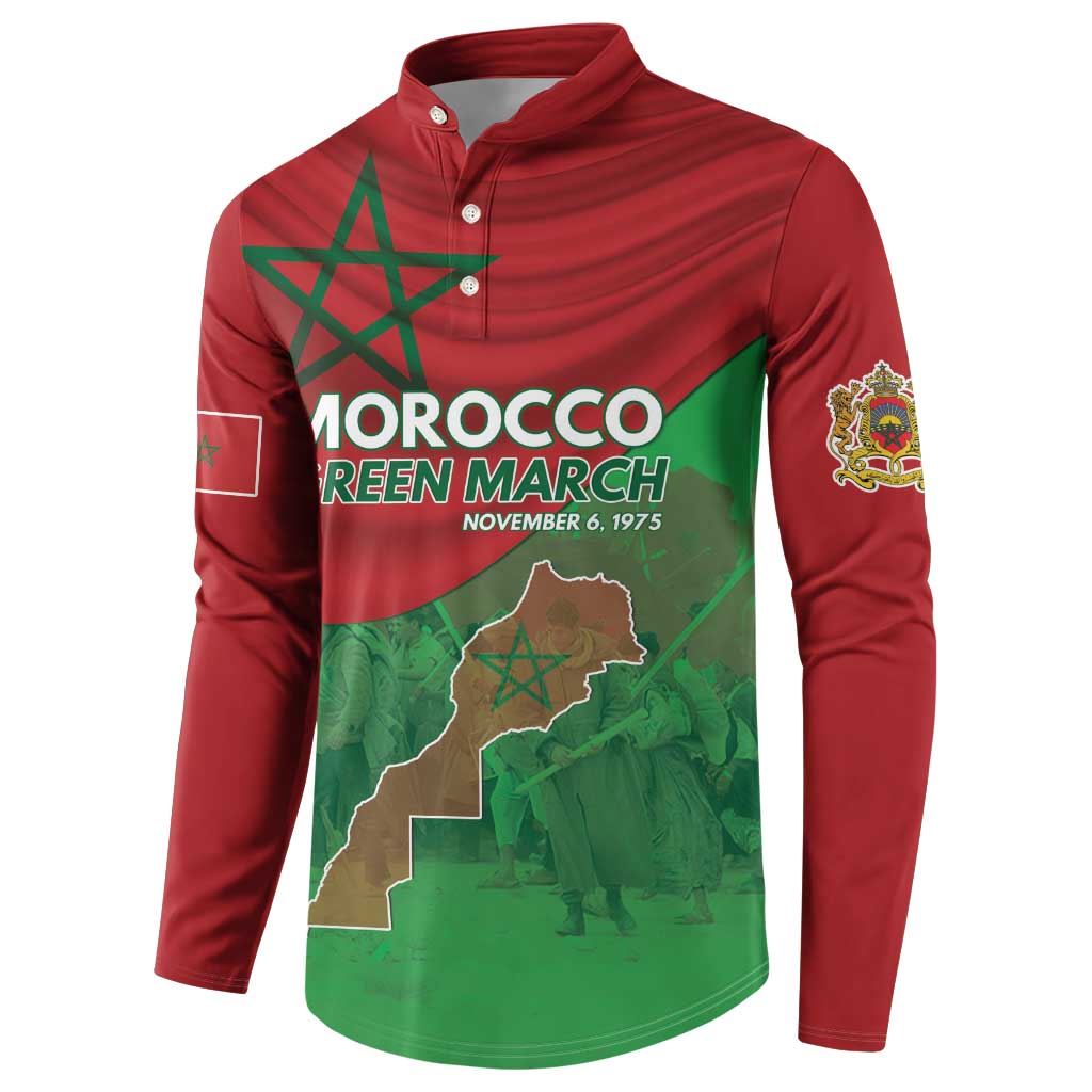 Morocco Green March Day Button Sweatshirt One People - One Nation - Wonder Print Shop