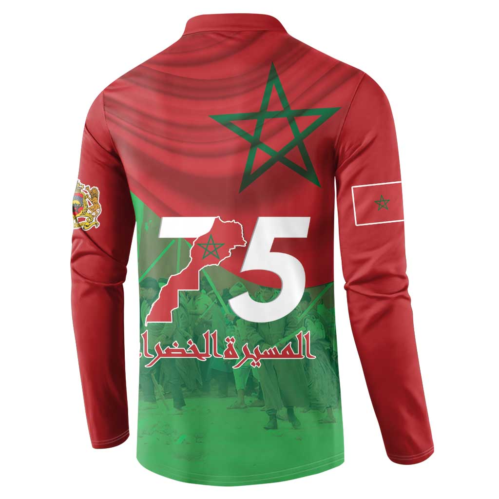 Morocco Green March Day Button Sweatshirt One People - One Nation - Wonder Print Shop