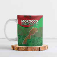 Morocco Green March Day Ceramic Mug One People - One Nation - Wonder Print Shop