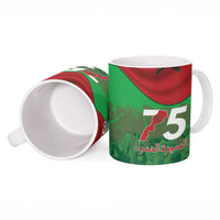 Morocco Green March Day Ceramic Mug One People - One Nation - Wonder Print Shop