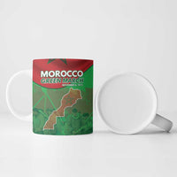 Morocco Green March Day Ceramic Mug One People - One Nation - Wonder Print Shop