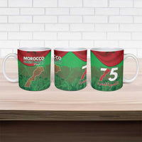 Morocco Green March Day Ceramic Mug One People - One Nation - Wonder Print Shop