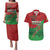 Morocco Green March Day Couples Matching Puletasi and Hawaiian Shirt One People - One Nation - Wonder Print Shop