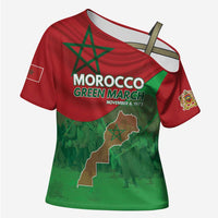 Morocco Green March Day Cross Shoulder Shirt One People - One Nation - Wonder Print Shop